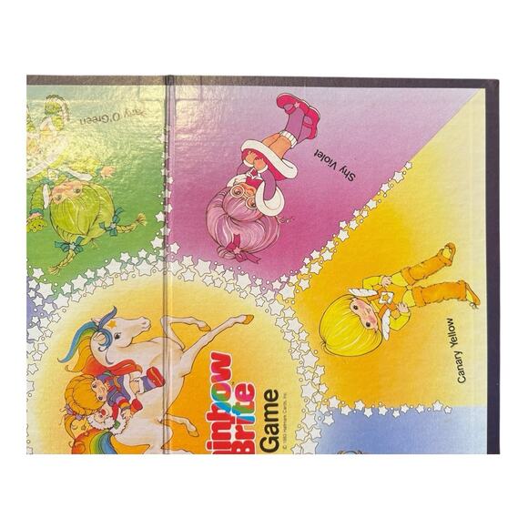 Vintage Rainbow Brite Hallmark Board Game 1983 Complete VGC - Picture 7 of 16